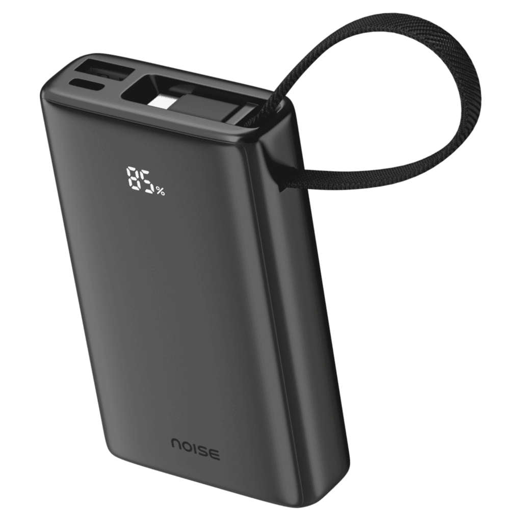 Noise 10000 mAh Wired Power Bank Onyx