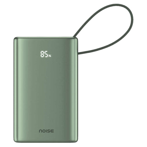 Noise 10000 mAh Wired Power Bank Green 