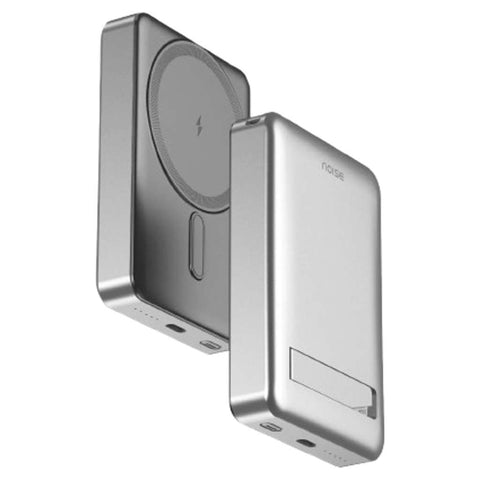 Noise 10000 mAh Wireless MagSafe Compatible Power Bank Moonlight Silver 