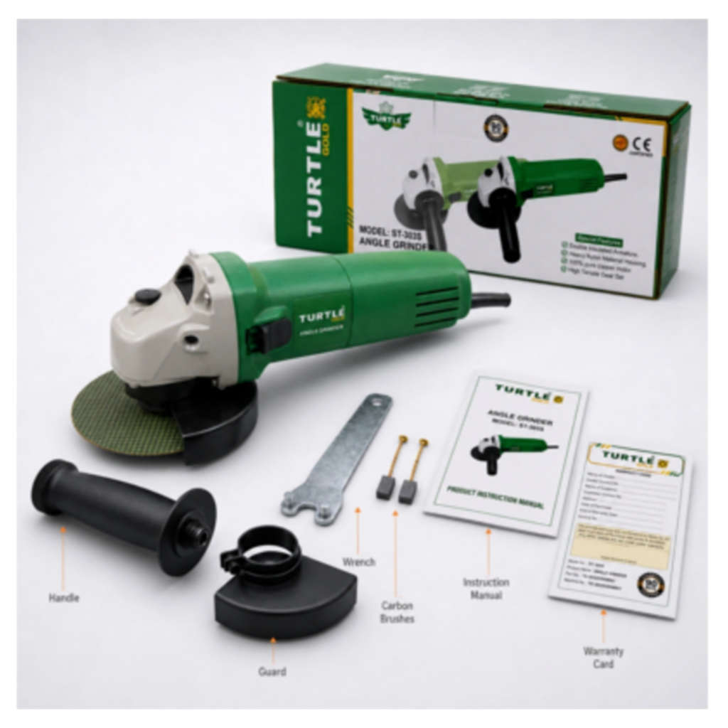 Turtle Gold Angle Grinder 4 Inch 900 W ST-303S