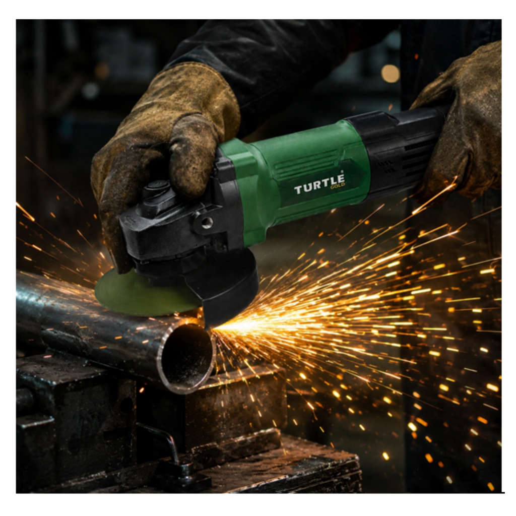 Turtle Gold Angle Grinder 4 Inch 1250 W ST-316S