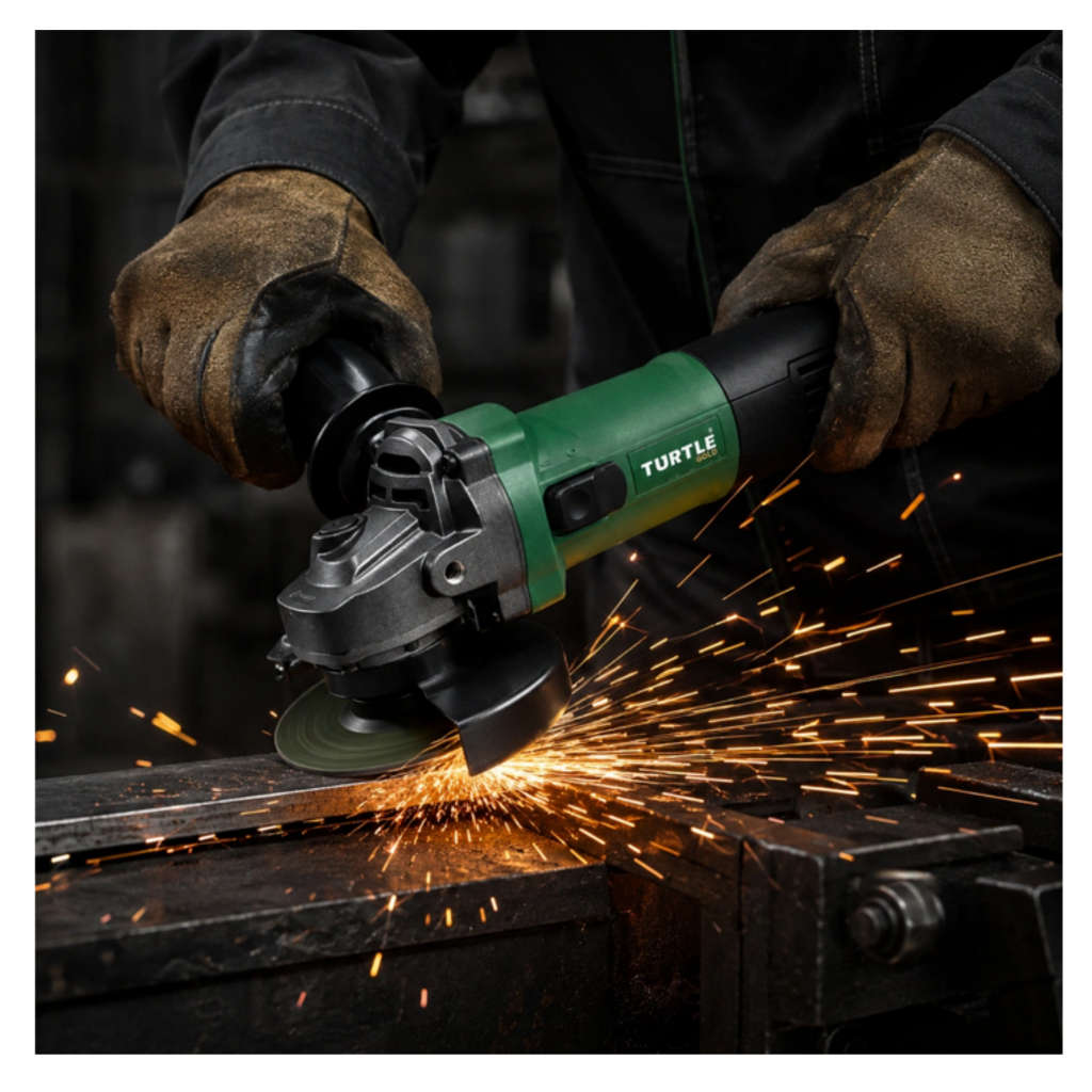 Turtle Gold Angle Grinder 4 Inch 1250 W ST-317S