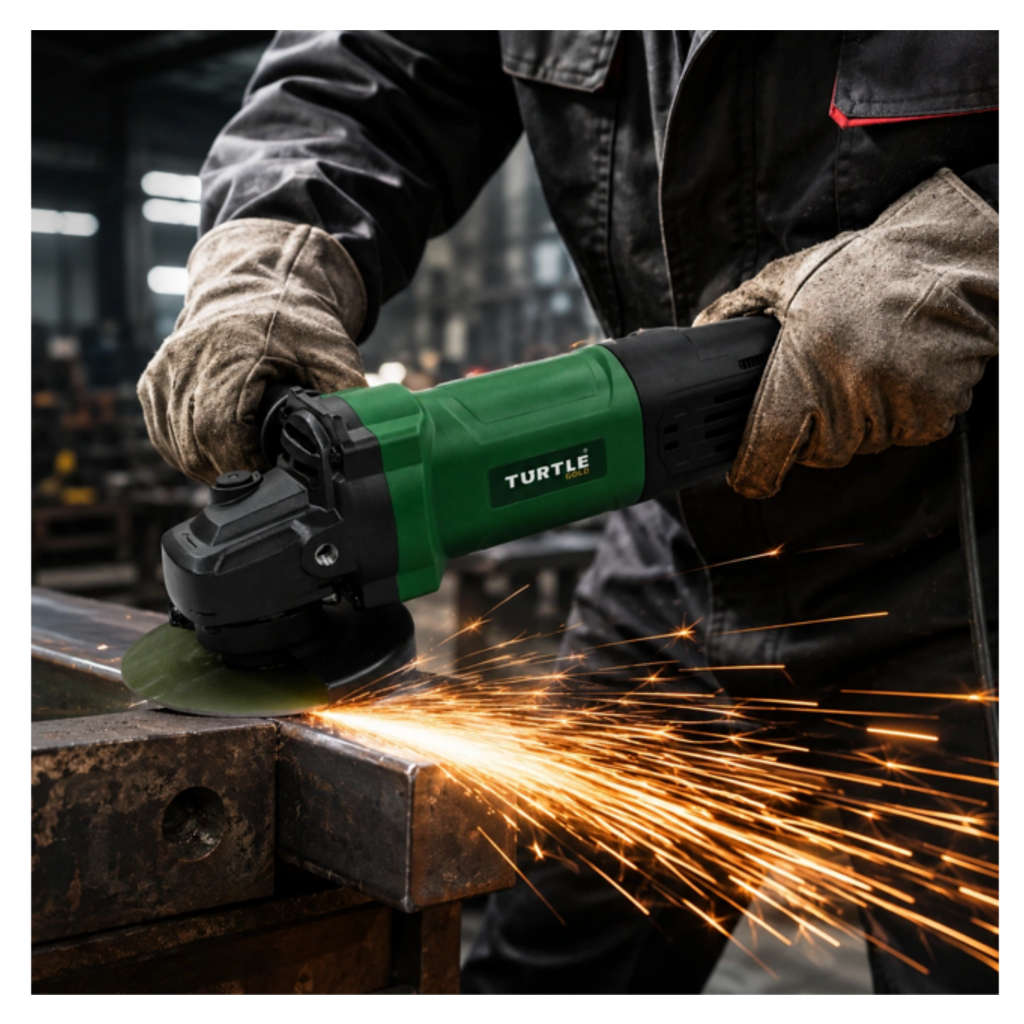 Turtle Gold Angle Grinder 4 Inch 1300 W ST-318S
