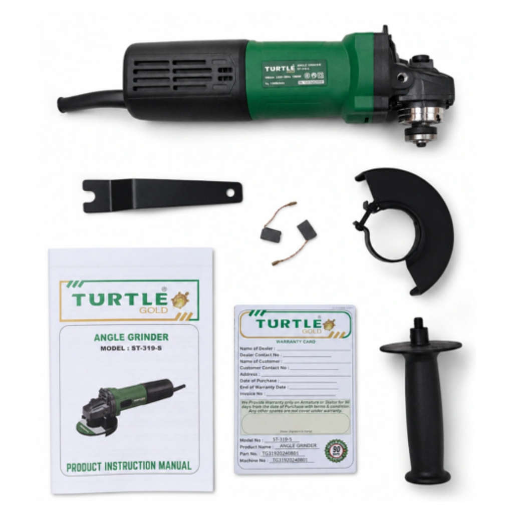 Turtle Gold Angle Grinder 4 Inch 1300 W ST-319S