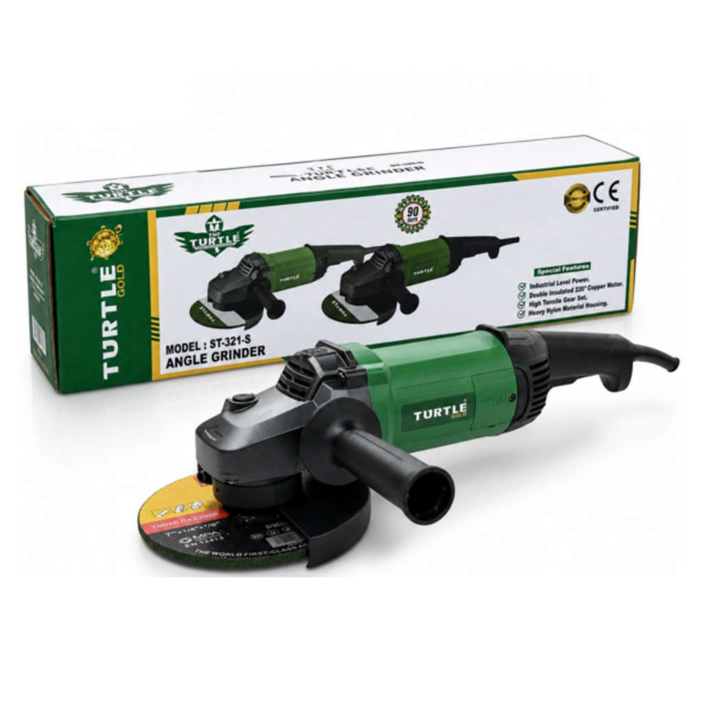 Turtle Gold Angle Grinder 7 Inch 3850 W ST-321S