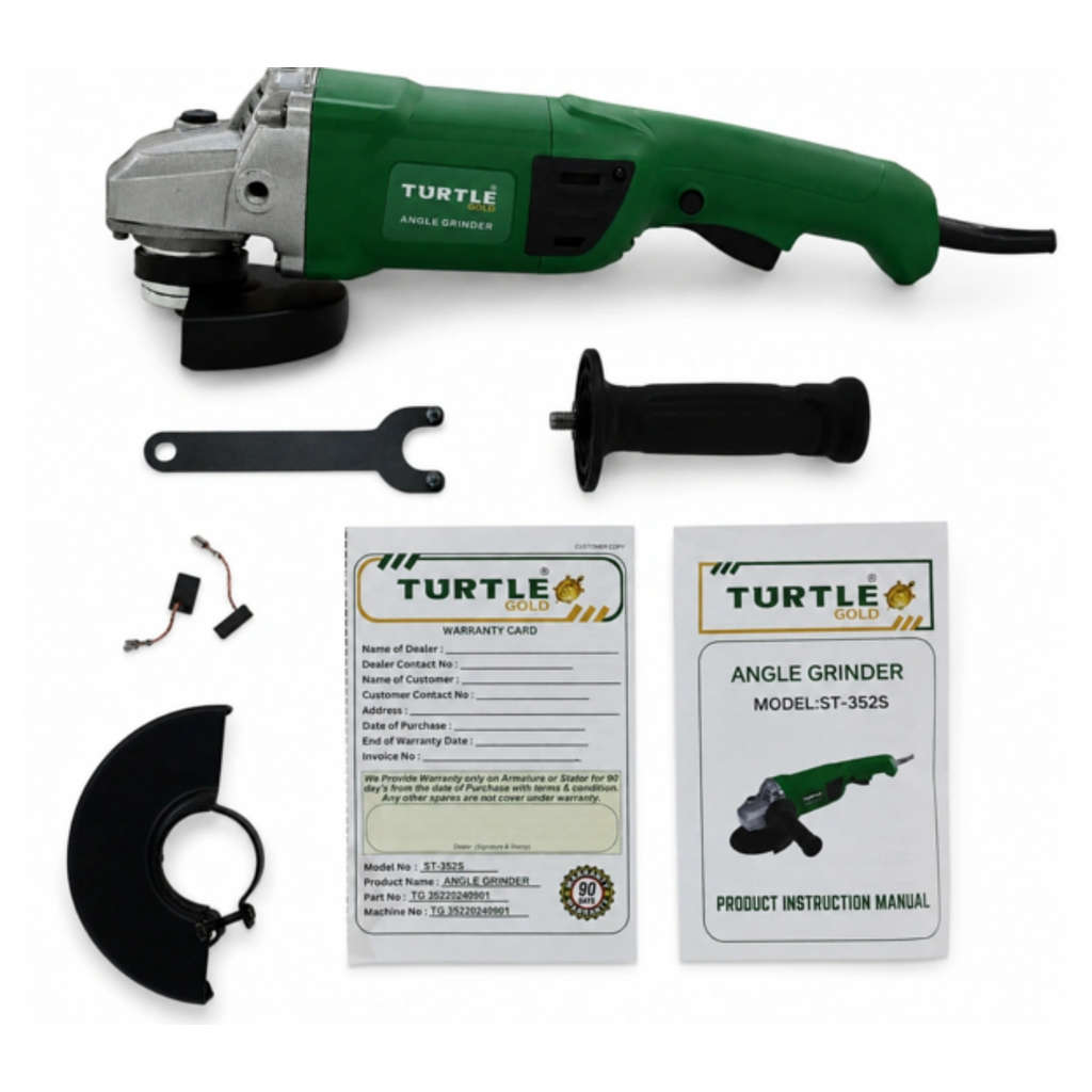 Turtle Gold Angle Grinder 5 Inch 1600 W ST-352S