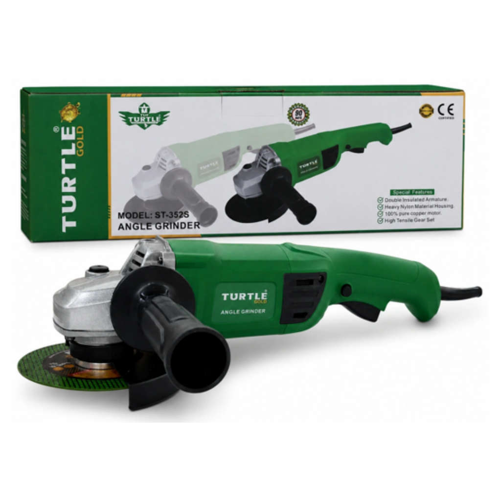 Turtle Gold Angle Grinder 5 Inch 1600 W ST-352S