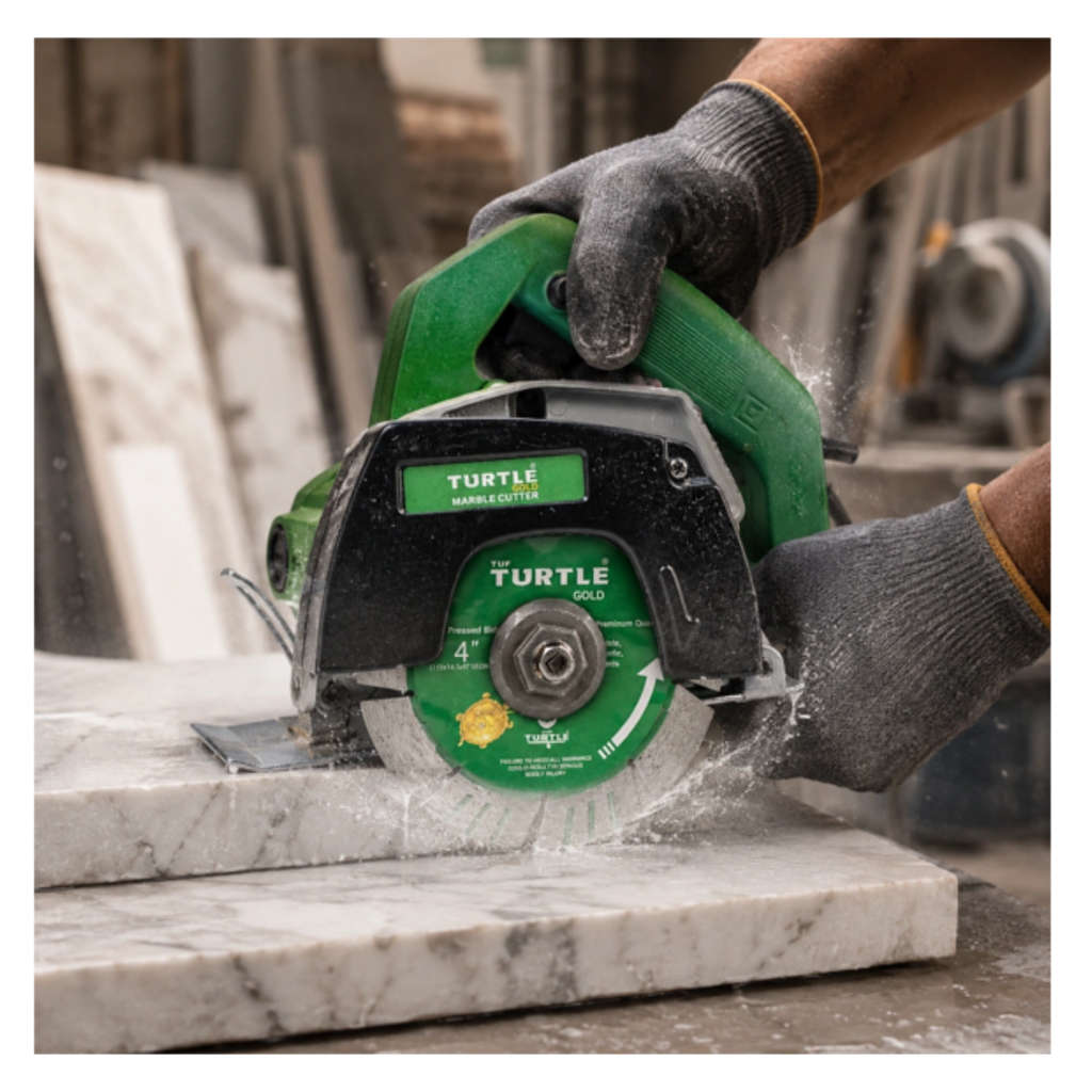 Turtle Gold Marble Cutter 4 Inch 1260 W ST-401-SA