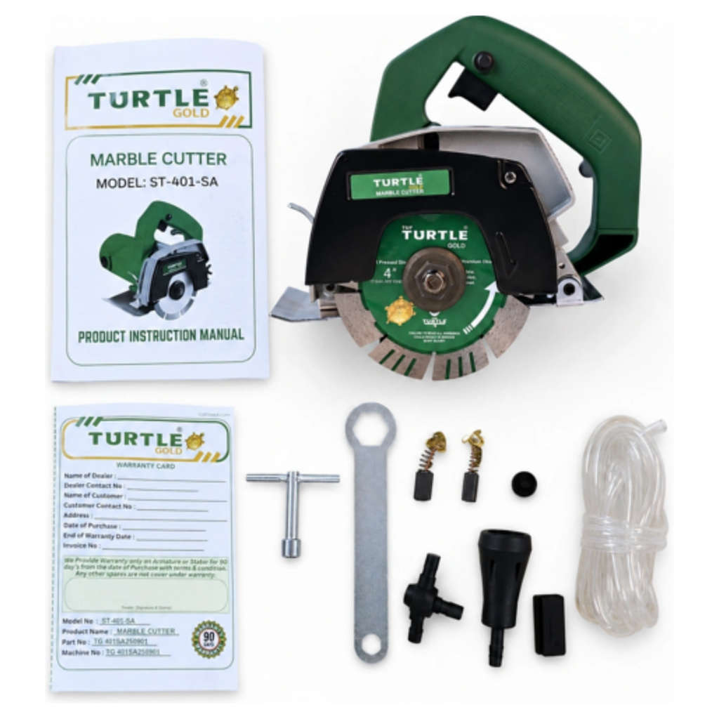 Turtle Gold Marble Cutter 4 Inch 1260 W ST-401-SA