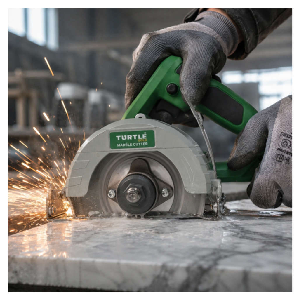 Turtle Gold Marble Cutter 5 Inch 1650 W ST-403S