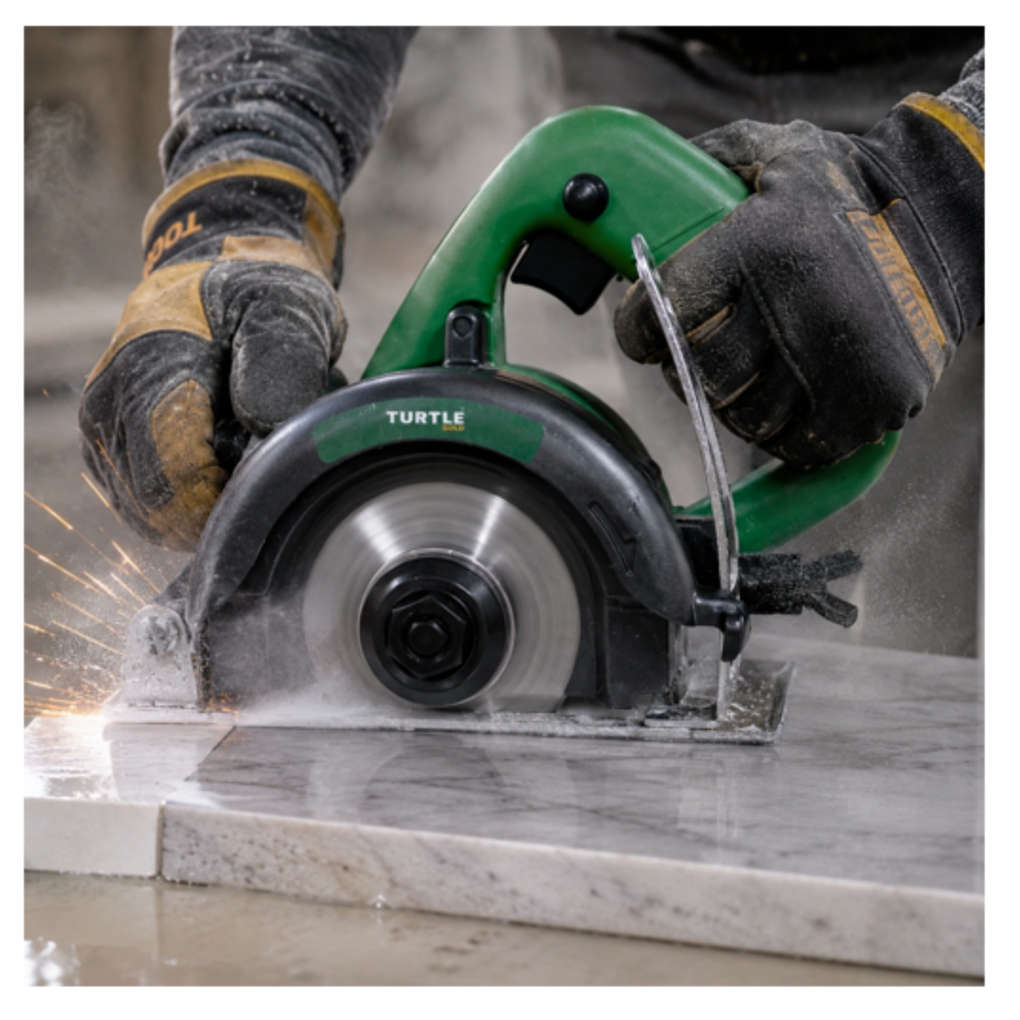 Turtle Gold Marble Cutter 4 Inch 1800 W ST-455S