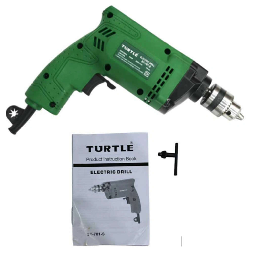 Turtle Gold Electric Drill 10mm 450 W ST-701S
