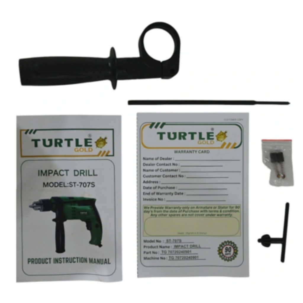 Turtle Gold Impact Drill 13mm 750 W ST-707S