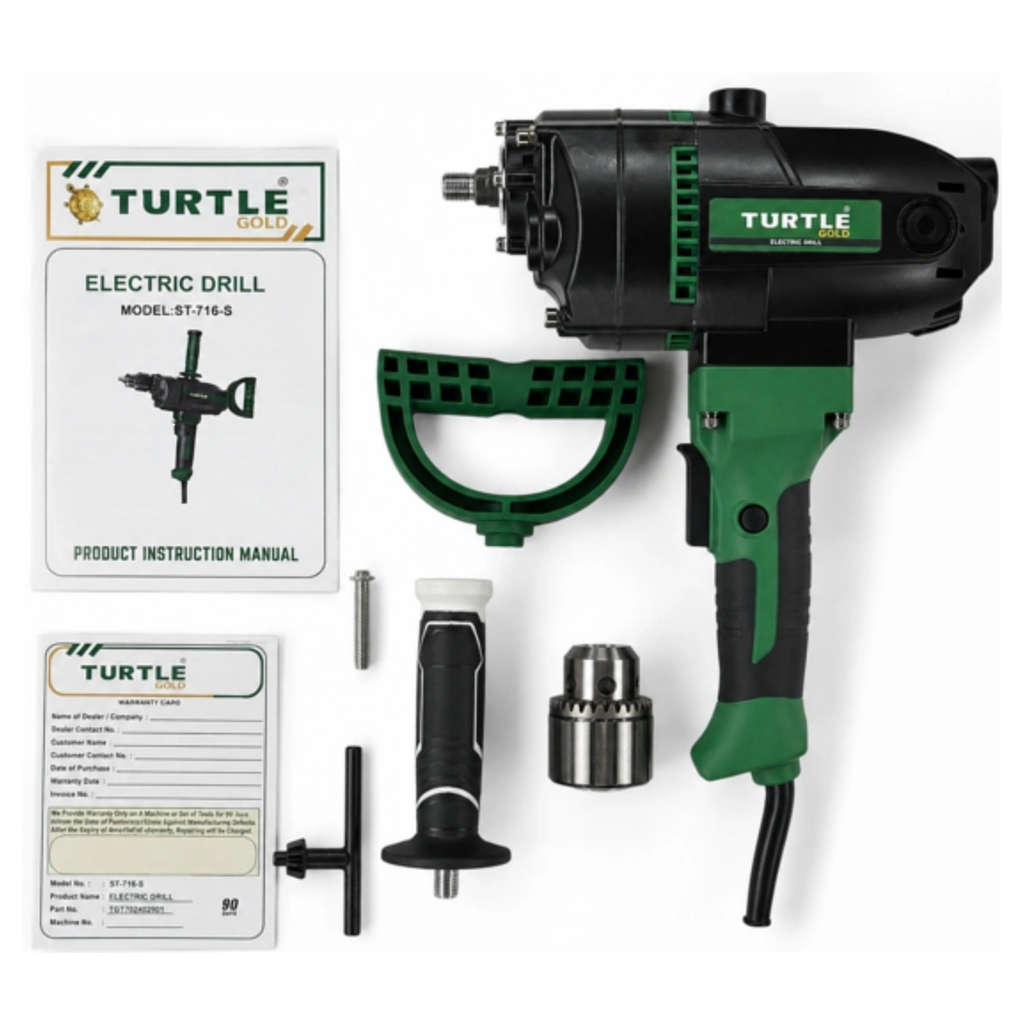 Turtle Gold Electric Drill 16mm 2800 W ST-716S