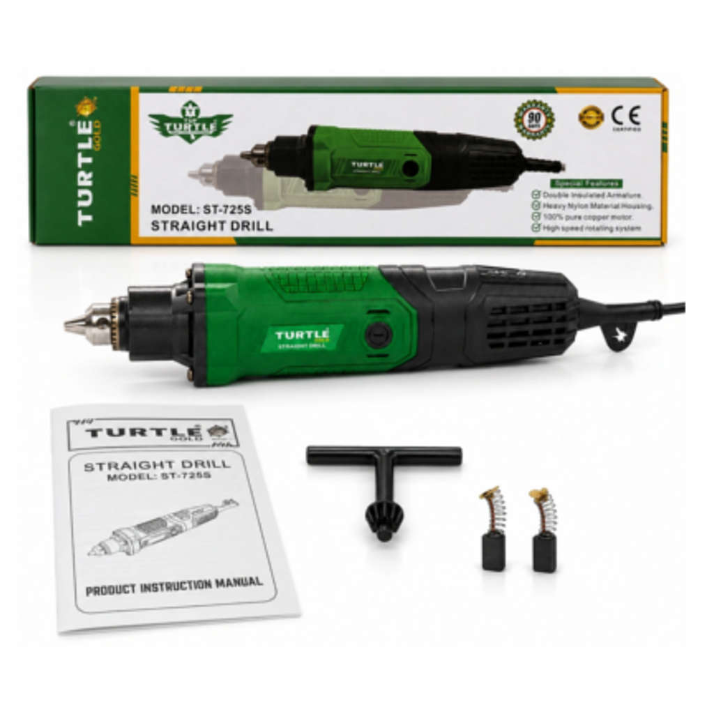 Turtle Gold Straight Drill 560 W ST-725S