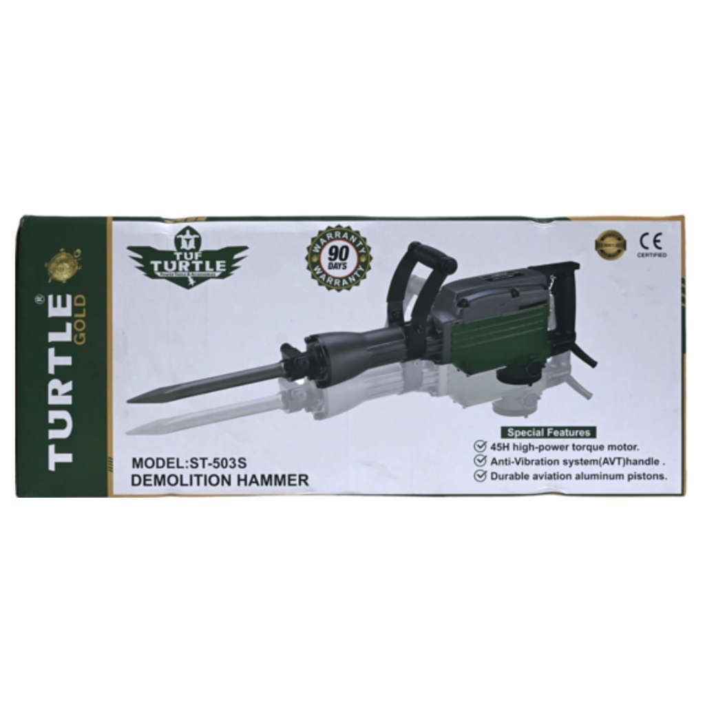 Turtle Gold Demolition Hammer 1650 W ST-503S