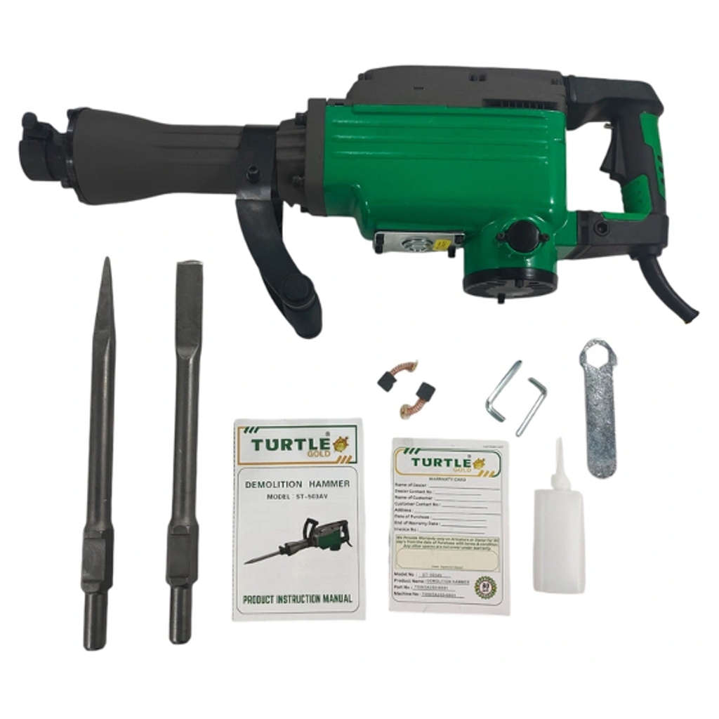 Turtle Gold Demolition Hammer 1650 W ST-503AV