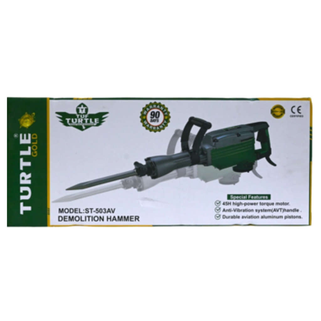 Turtle Gold Demolition Hammer 1650 W ST-503AV