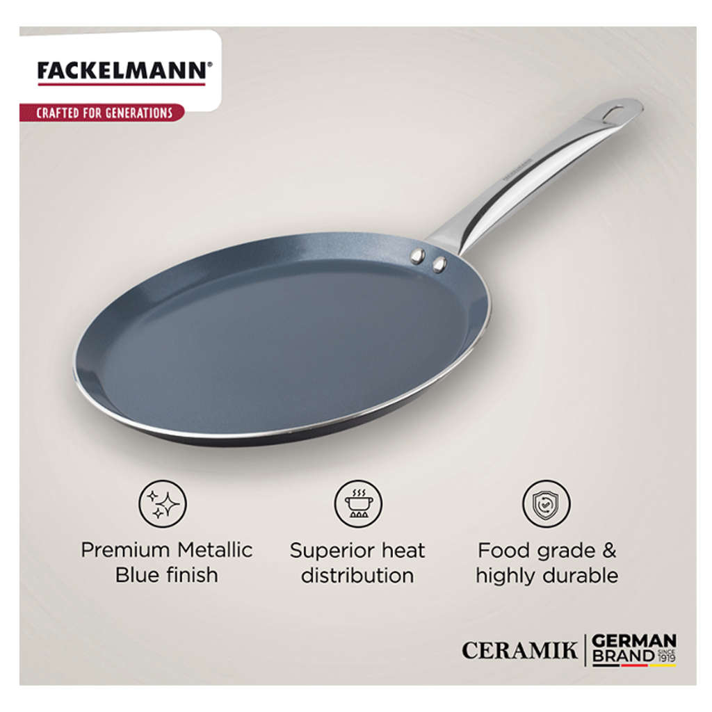 Fackelmann Ceramik Non Stick Flat Tawa 28 cm 11110107