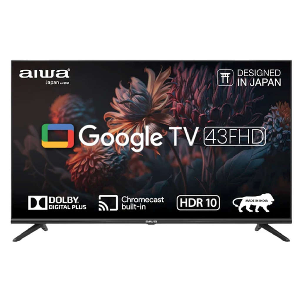 Aiwa Full HD Smart Google LED TV 108 cm(43 Inches) AS43FHDX1-GTV 