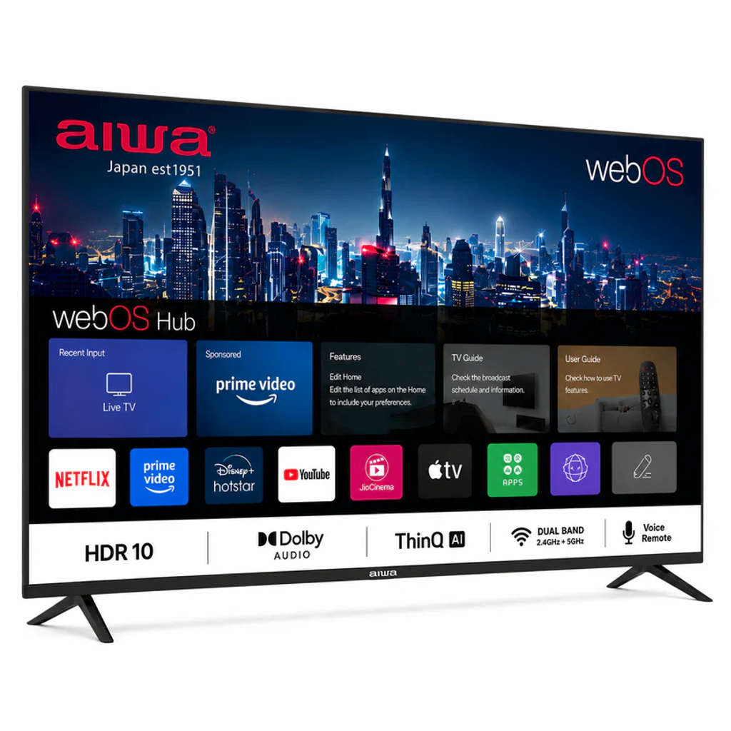 Aiwa 4K UHD Cinema Display WebOS ThinQ AI Smart TV 218 cm(86 Inches) AIWOS86X3