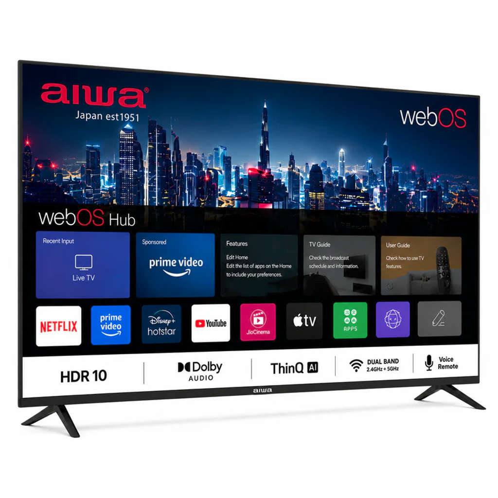 Aiwa Ultra Large 4K UHD WebOS ThinQ AI Smart TV 248 cm(98 Inches) AIWOS100X3