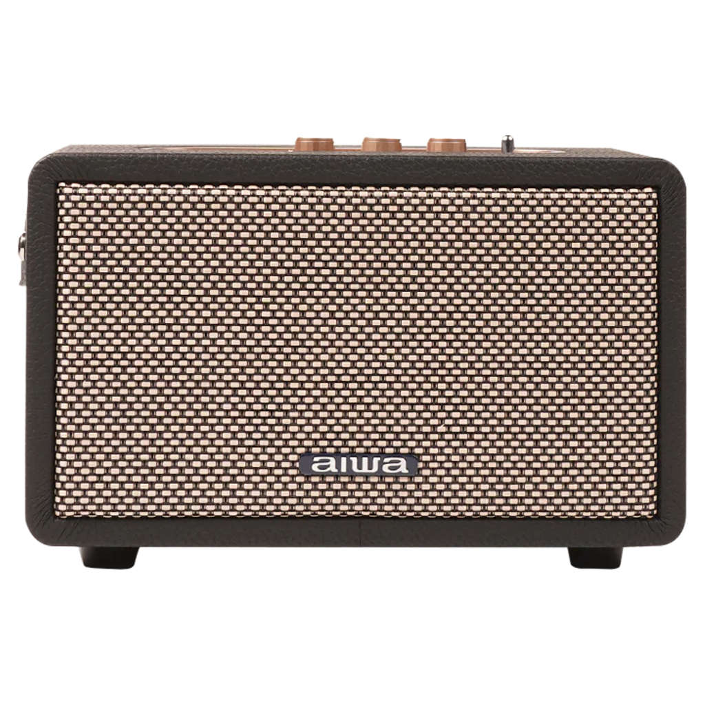 Aiwa Natsukasii Pro Bluetooth Speaker With Powerful Bass 40W Type-C Charging Black RS-X100
