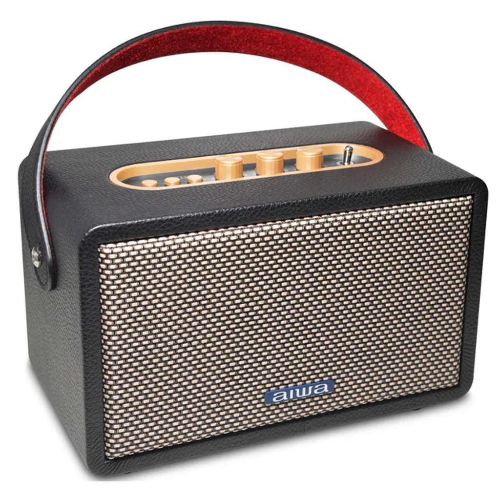 Aiwa Natsukasii Pro Bluetooth Speaker With Powerful Bass 40W Type-C Charging Black RS-X100
