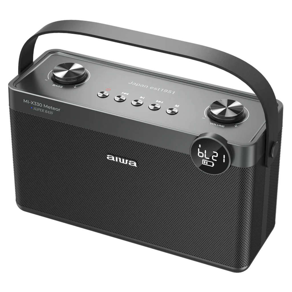 Aiwa Meteor Bluetooth Speaker With Powerful Bass 60W Type-C Charging MI-X330