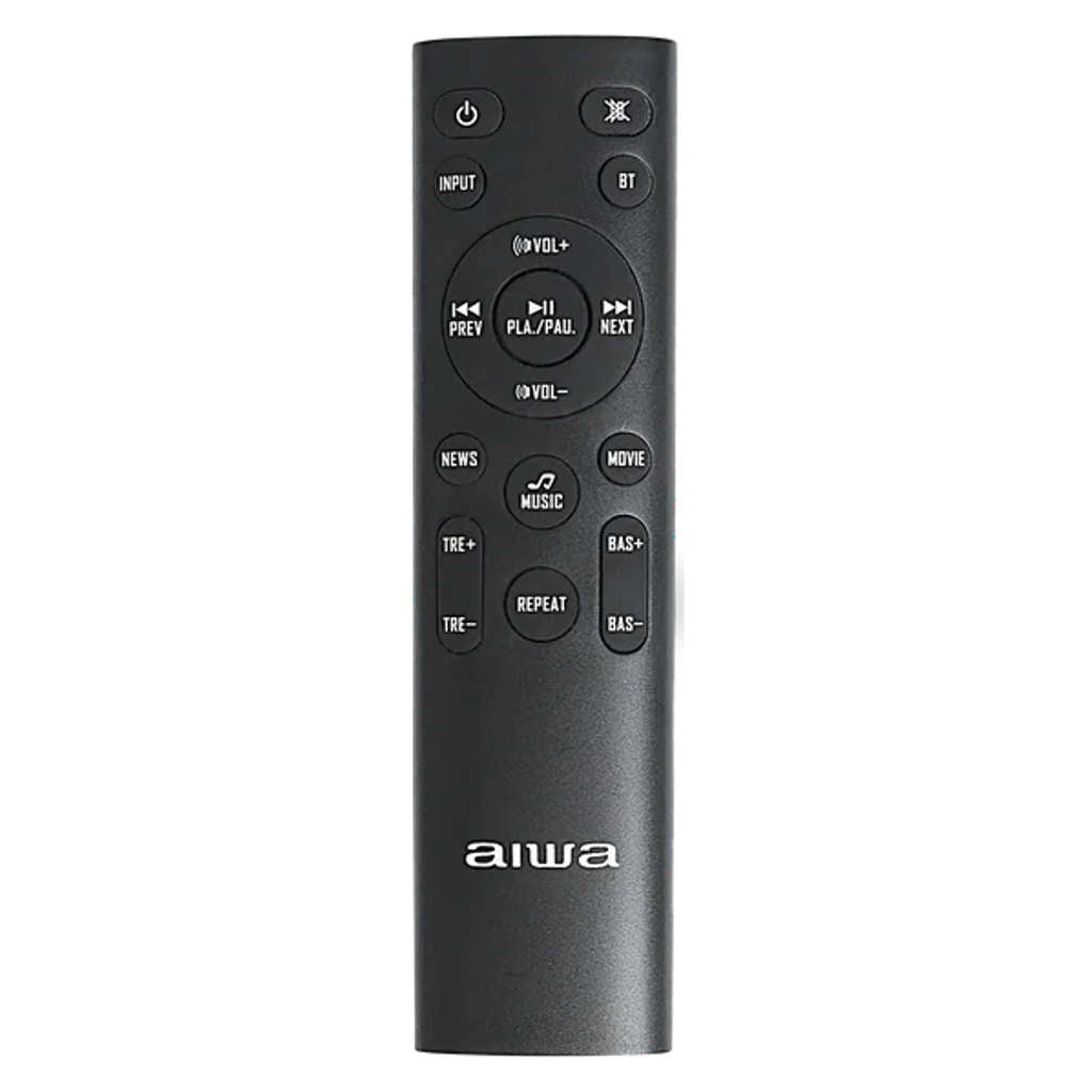 Aiwa Kando 2.1 Channel Signature Sound Bluetooth Soundbar With 5.25 Inch Subwoofer 120W AW-SSB120