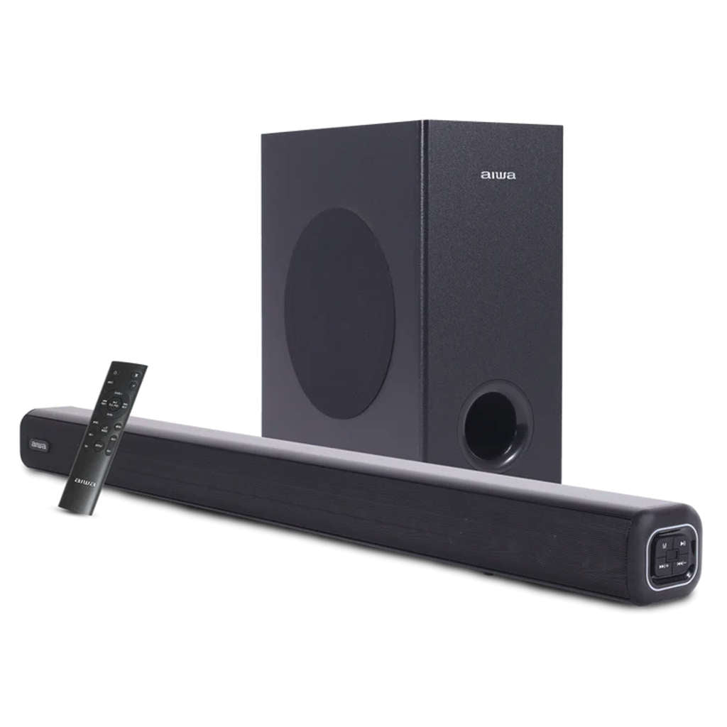 Aiwa Kabuki 2.1 Channel Bluetooth Soundbar With 5.25 Inch Subwoofer 180W AW-SSB180 
