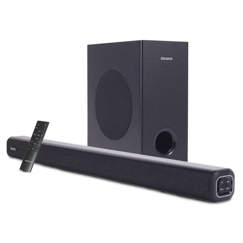 Aiwa Kabuki 2.1 Channel Bluetooth Soundbar With 5.25 Inch Subwoofer 180W AW-SSB180 