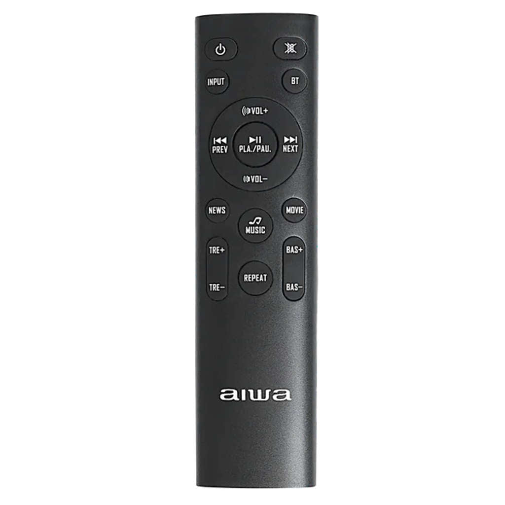 Aiwa Kabuki 2.1 Channel Bluetooth Soundbar With 5.25 Inch Subwoofer 180W AW-SSB180