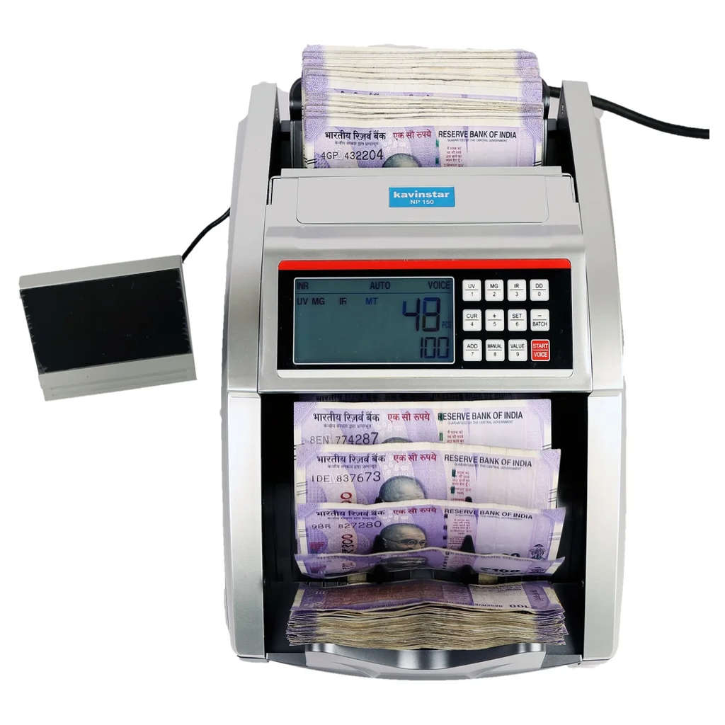 Kavinstar Note Counting Machine With Counterfiet Detection NP-150 LCD