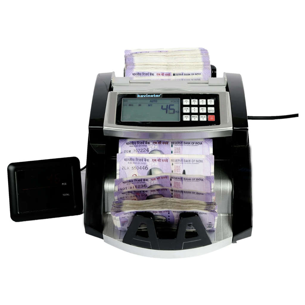 Kavinstar OLC Prime Note Counting Machine With Counterfiet Detection 