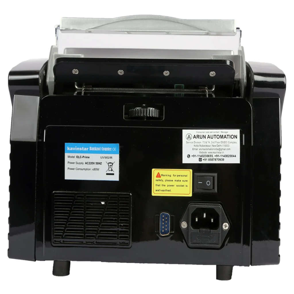 Kavinstar OLC Prime Note Counting Machine With Counterfiet Detection