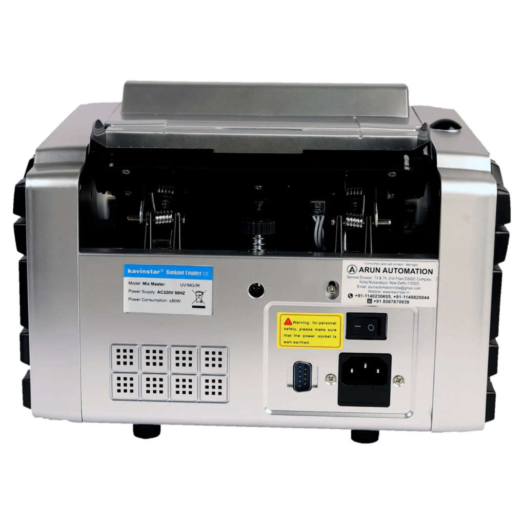 Kavinstar Mix Master Note Counting Machine With Counterfeit Detection