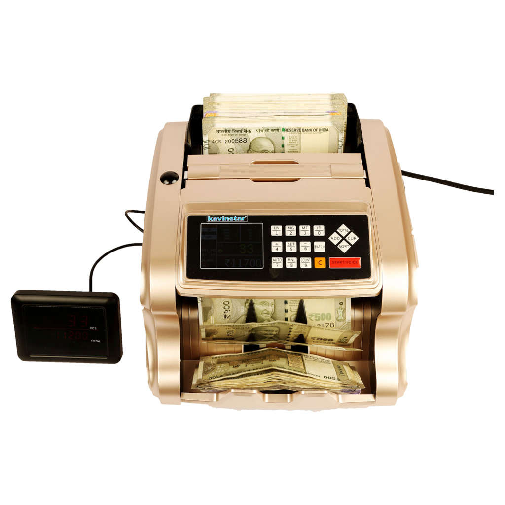 Kavinstar Value Master Mix Note Counting Machine With Counter