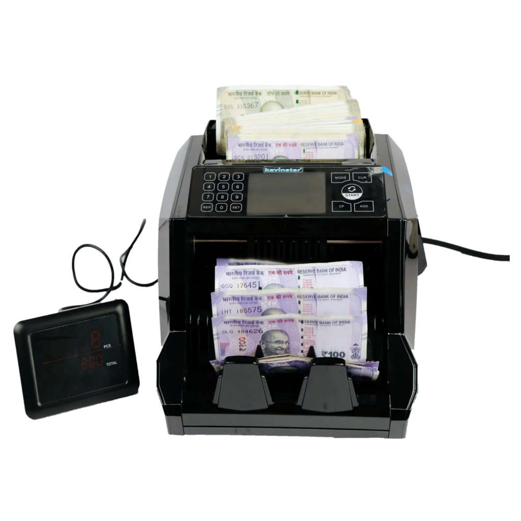 Kavinstar Touch Pro Mix Note Counting Machine with Fake Note Detector 