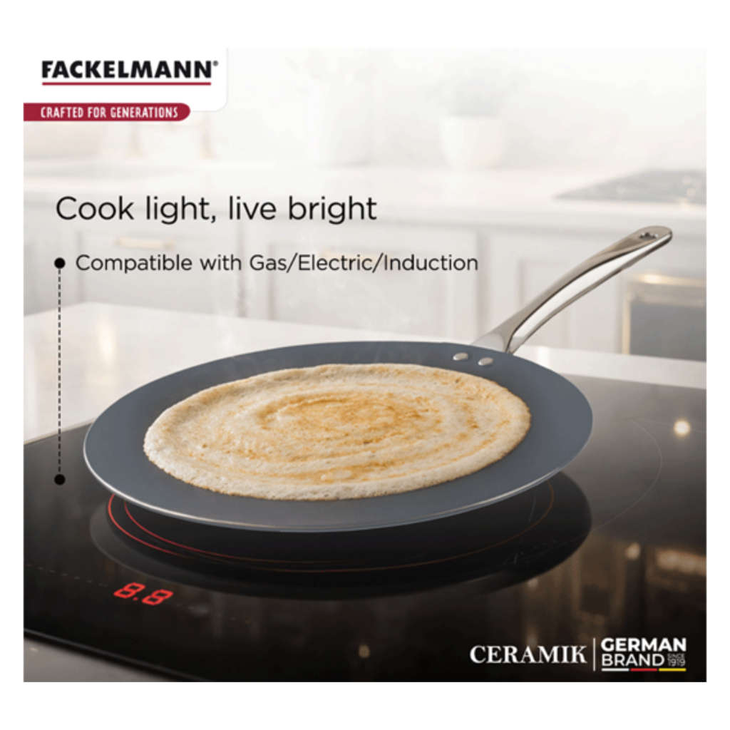 Fackelmann Ceramic Non Stick Full Flat Tawa  30 cm 11110178