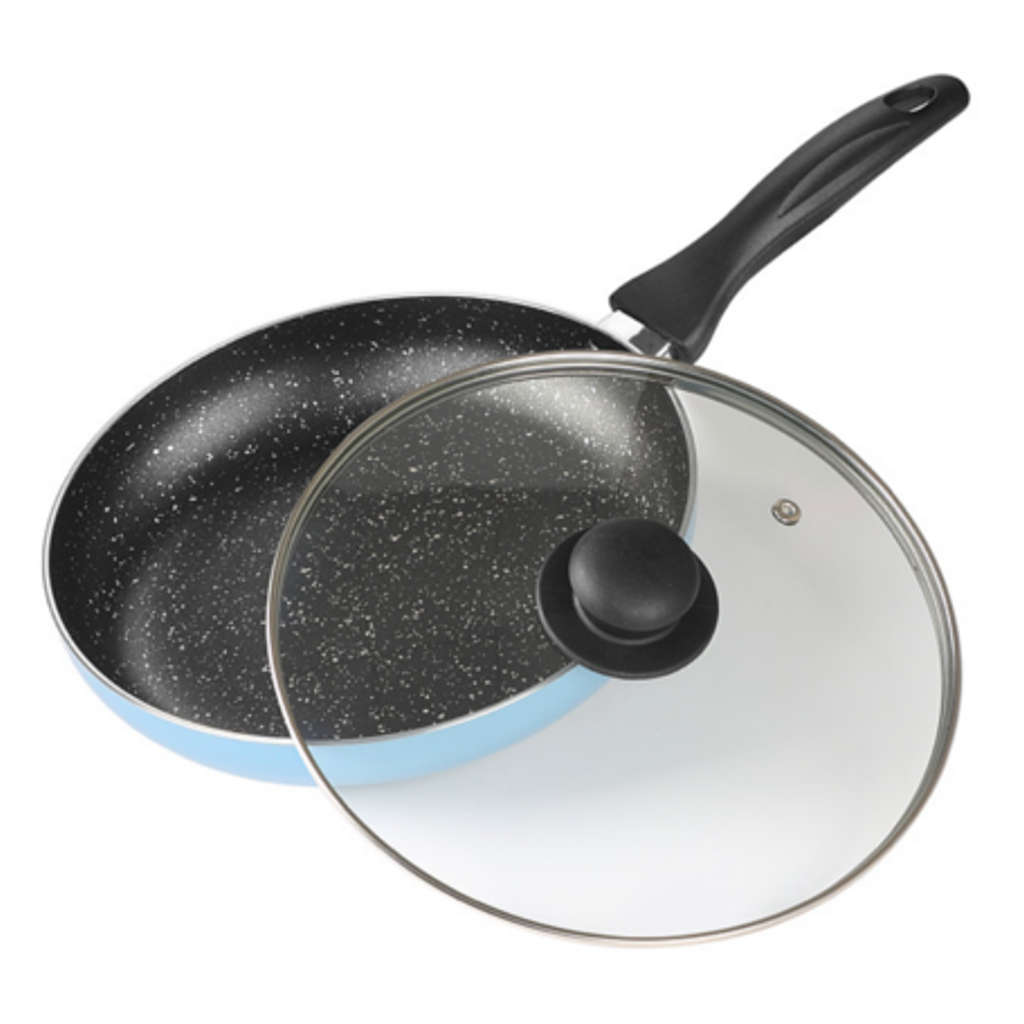 Fackelmann Cologne Non Stick Fry Pan With Glass Lid 24 cm 1.7 Litre 11010175