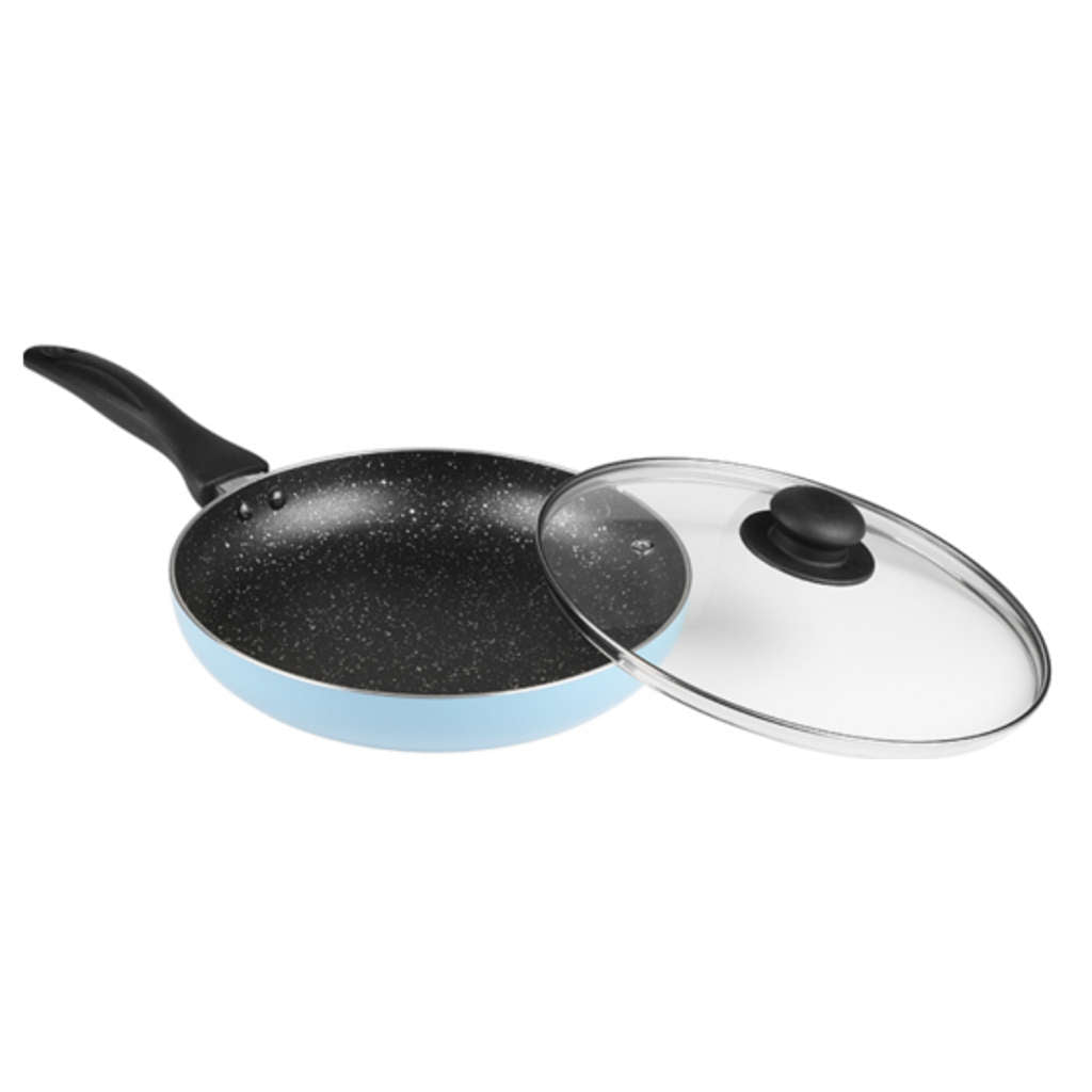 Fackelmann Cologne Non Stick Fry Pan With Glass Lid 26 cm 2.25 Litre 11110181