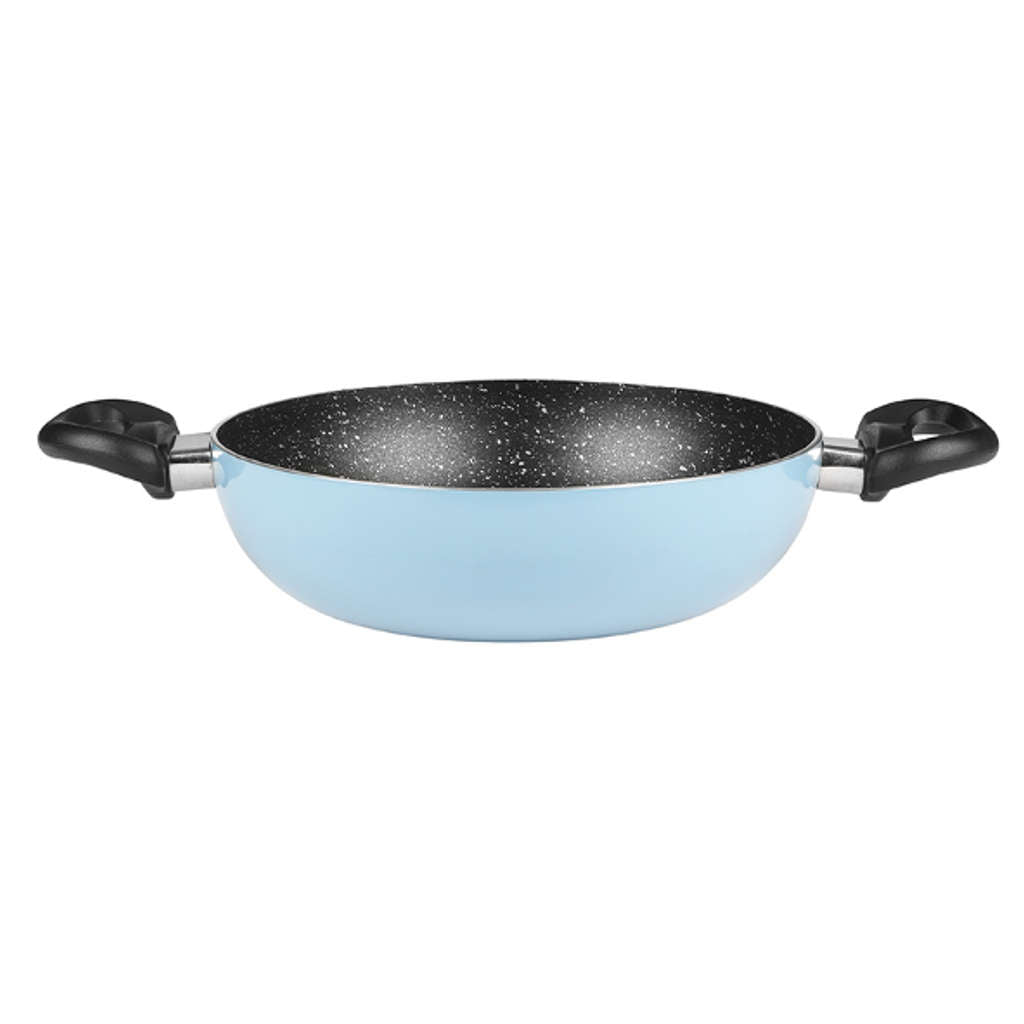 Fackelmann Cologne Non Stick Kadai With Glass Lid 28 cm 4.7 Litre 11110184