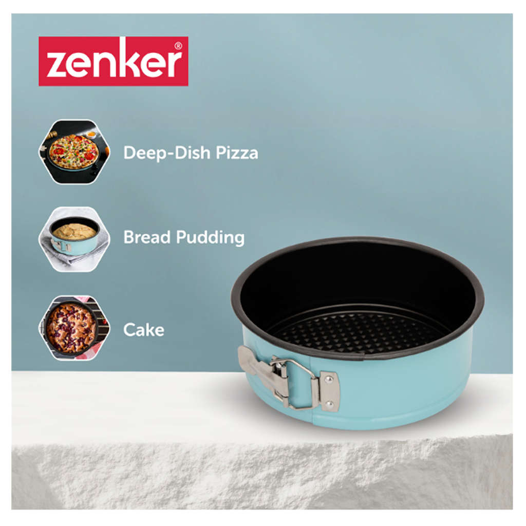 Fackelmann Zenker Non Stick Springform Pan With Detachable Base 22 cm 5237981