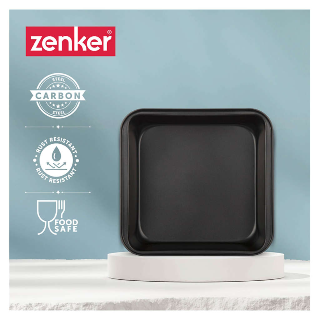 Fackelmann Zenker Non Stick Square Cake Pan 23.4 5237181