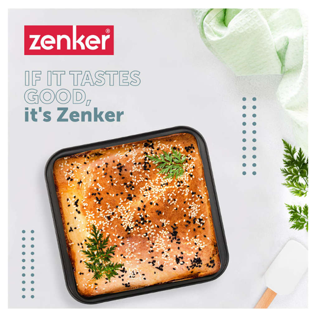 Fackelmann Zenker Non Stick Square Cake Pan 23.4 5237181
