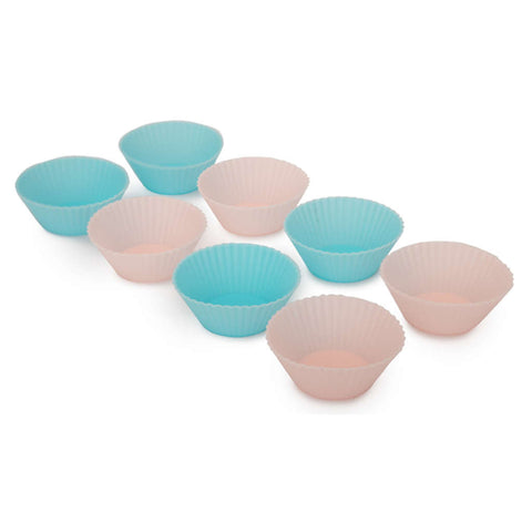 Fackelmann Silicone Muffin Moulds Pack of 8 5x2 cm 5259981 