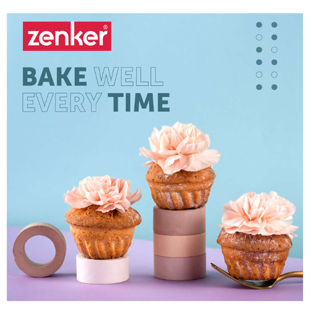 Fackelmann Zenker Silicone Muffin Cups Set of 6 7x3 cm 5246981