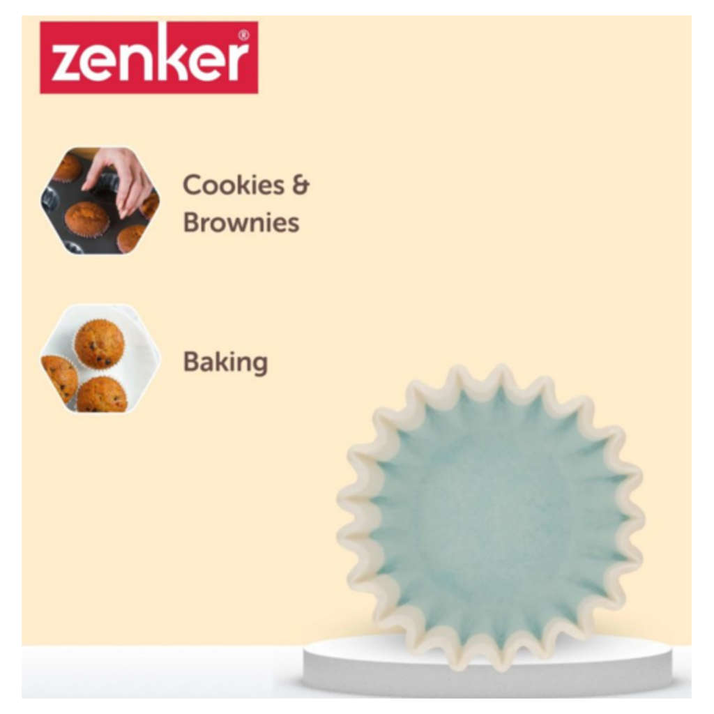 Fackelmann Zenker Muffin Baking Papers 5 cm Set of 100 684848