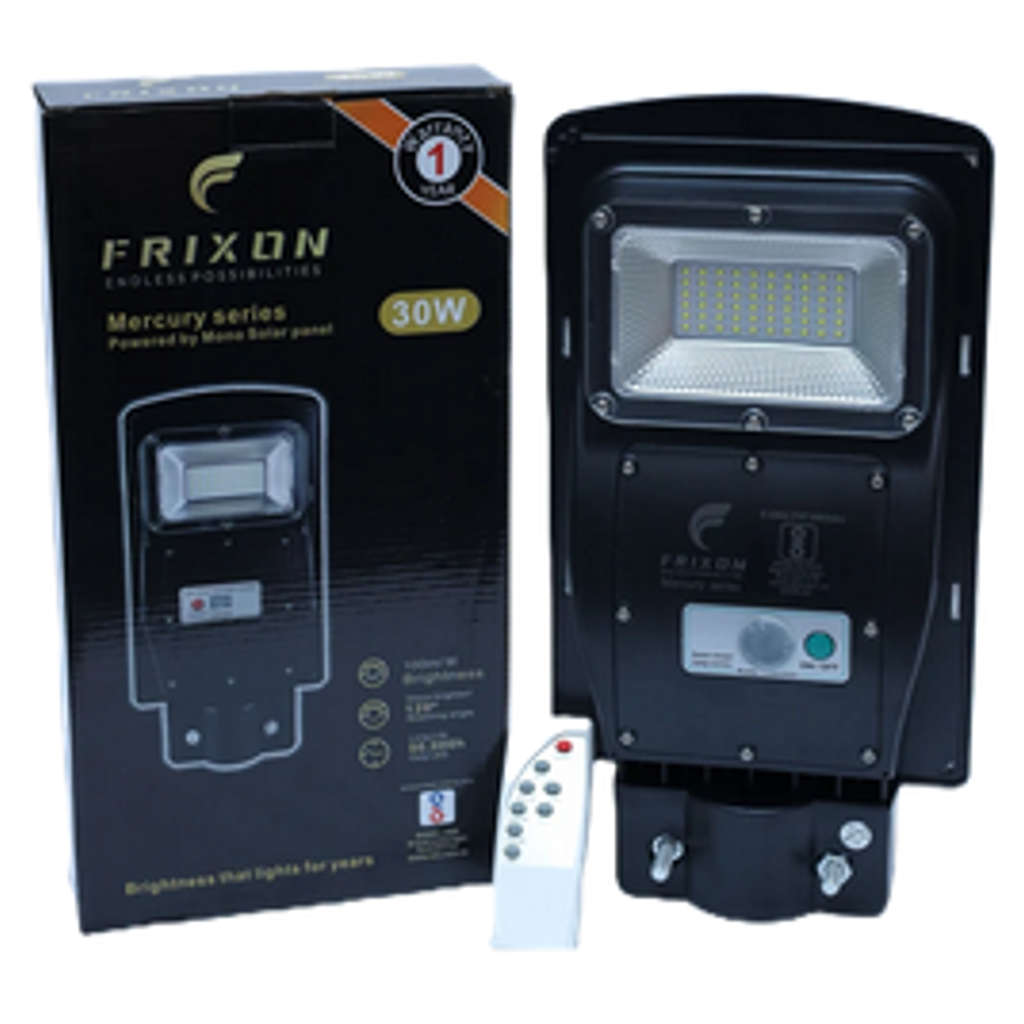 Frixon Mercury All In One LED Solar Street Light 30W FX4001